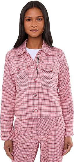 Shacket with Flap Pockets