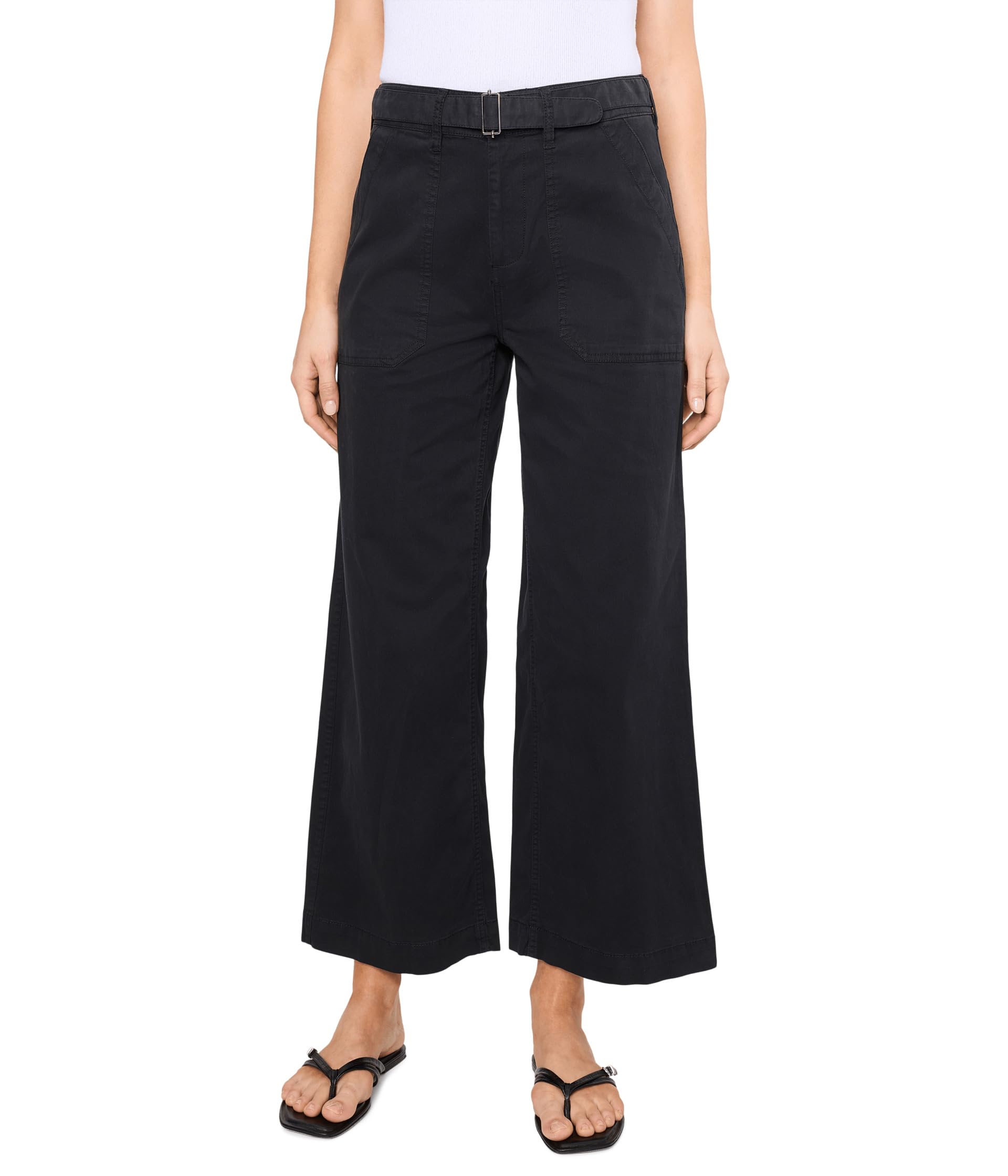 Highland Wide Leg Soft Stretch Belted Ankle