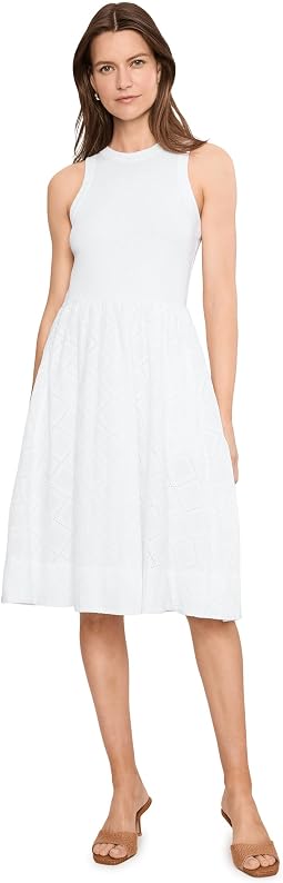 NIC+ZOE Diamond Eyelet Sofia Dress Женский