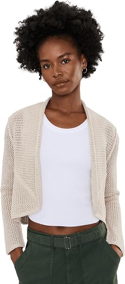 Mesh Cocoon Cardigan