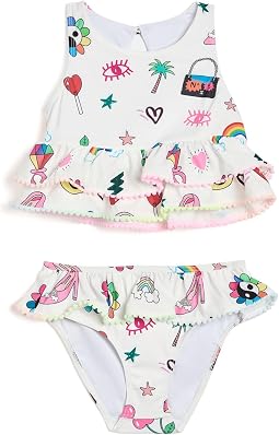 Happy Doodle Bikini (Toddler/Little Kid/Big Kid)
