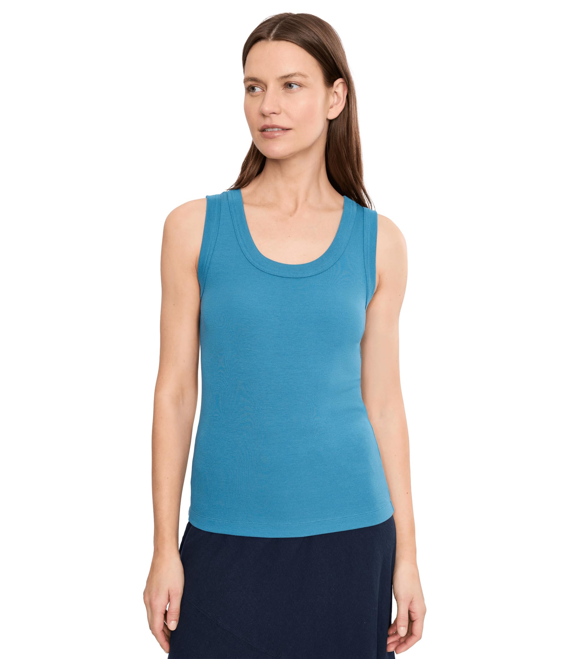 Perfect Knit Rib Scoop Tank