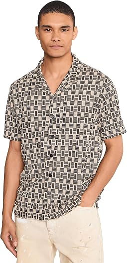 Рубашка Sanford Camp Collar John Varvatos