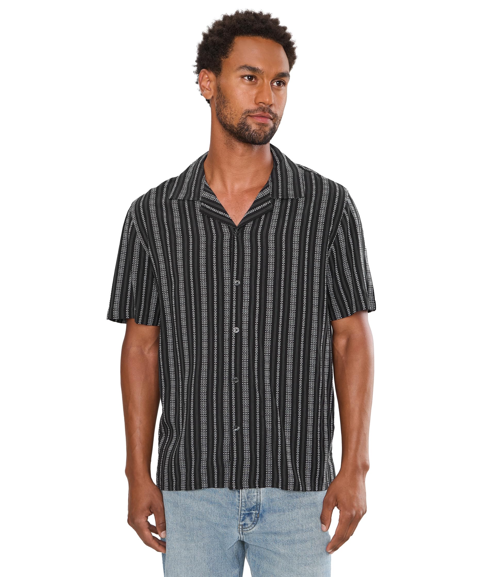 Dan Short Sleeve Camp Collar Shirt W792f26