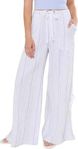 Женские брюки в полоску Muriel Wide Leg