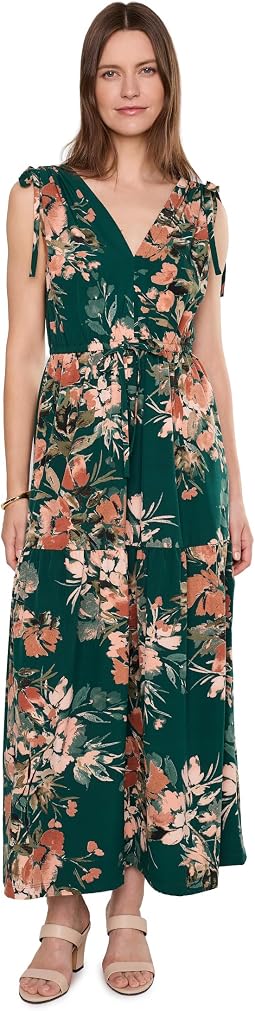 Calvin Klein Платье Sleeveless Floral Commuter Maxi Женское