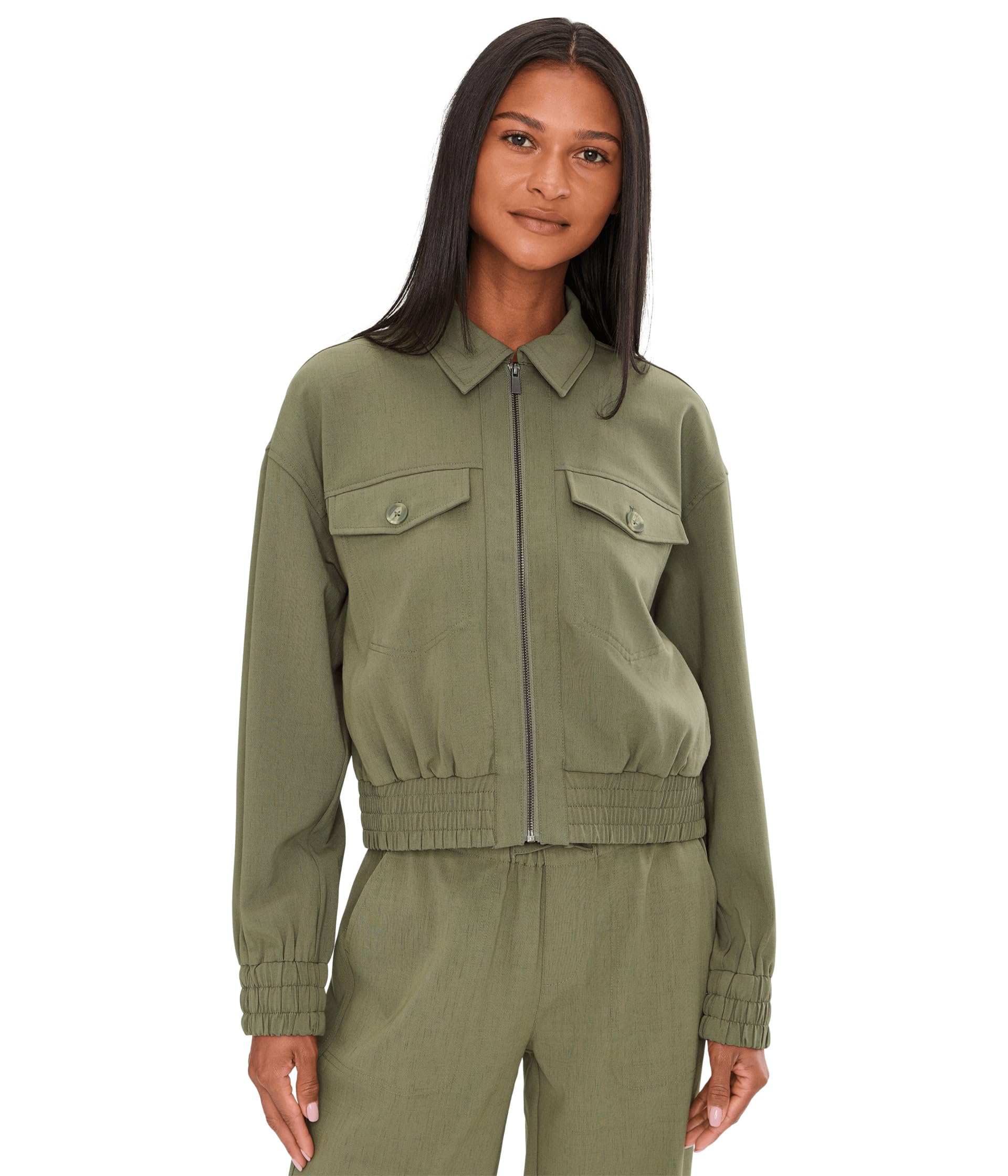 Zip Front Jacket