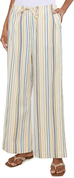 Брюки The Brynn в цвете Azure Multi Stripe Женский