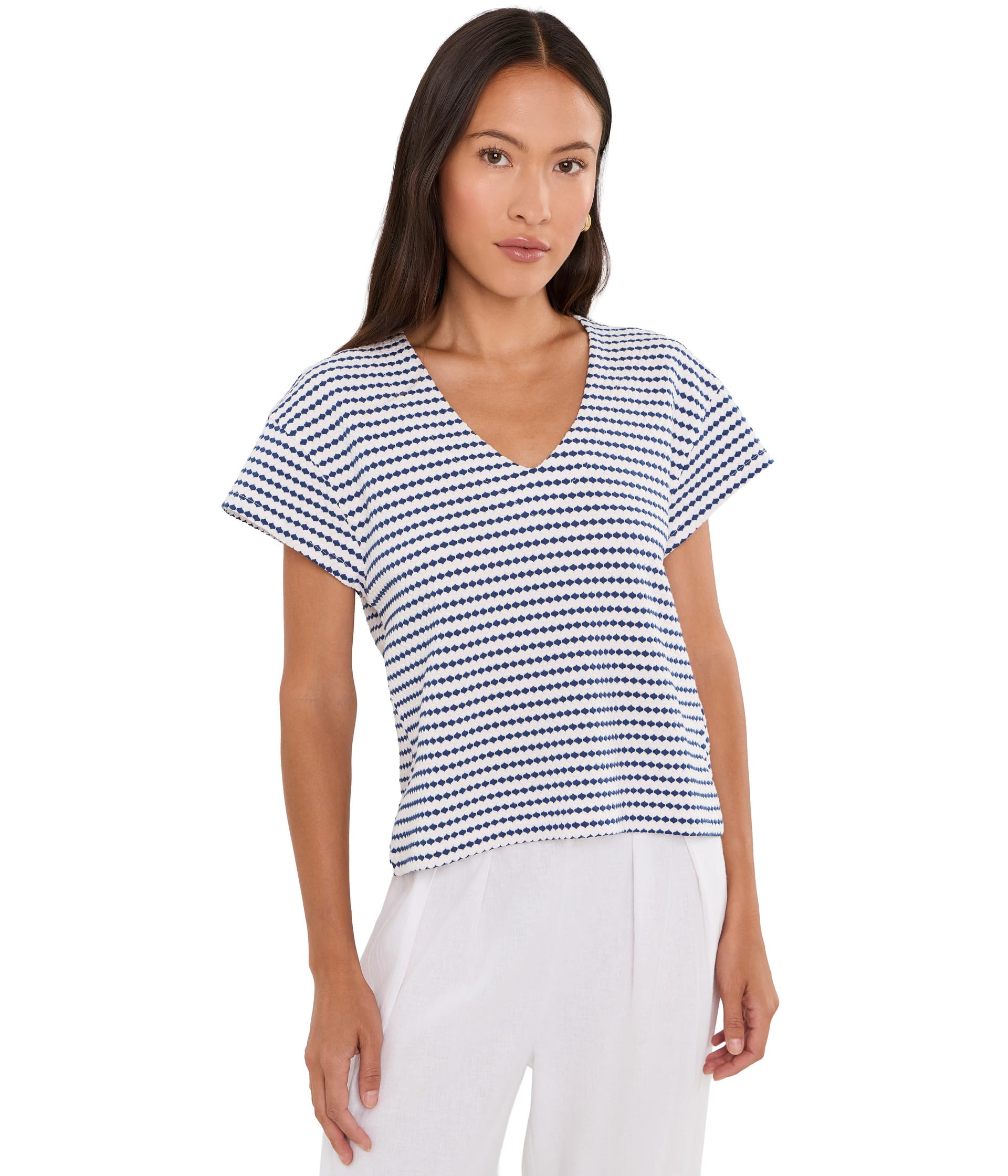 Женский топ Petite Diamond Stripe