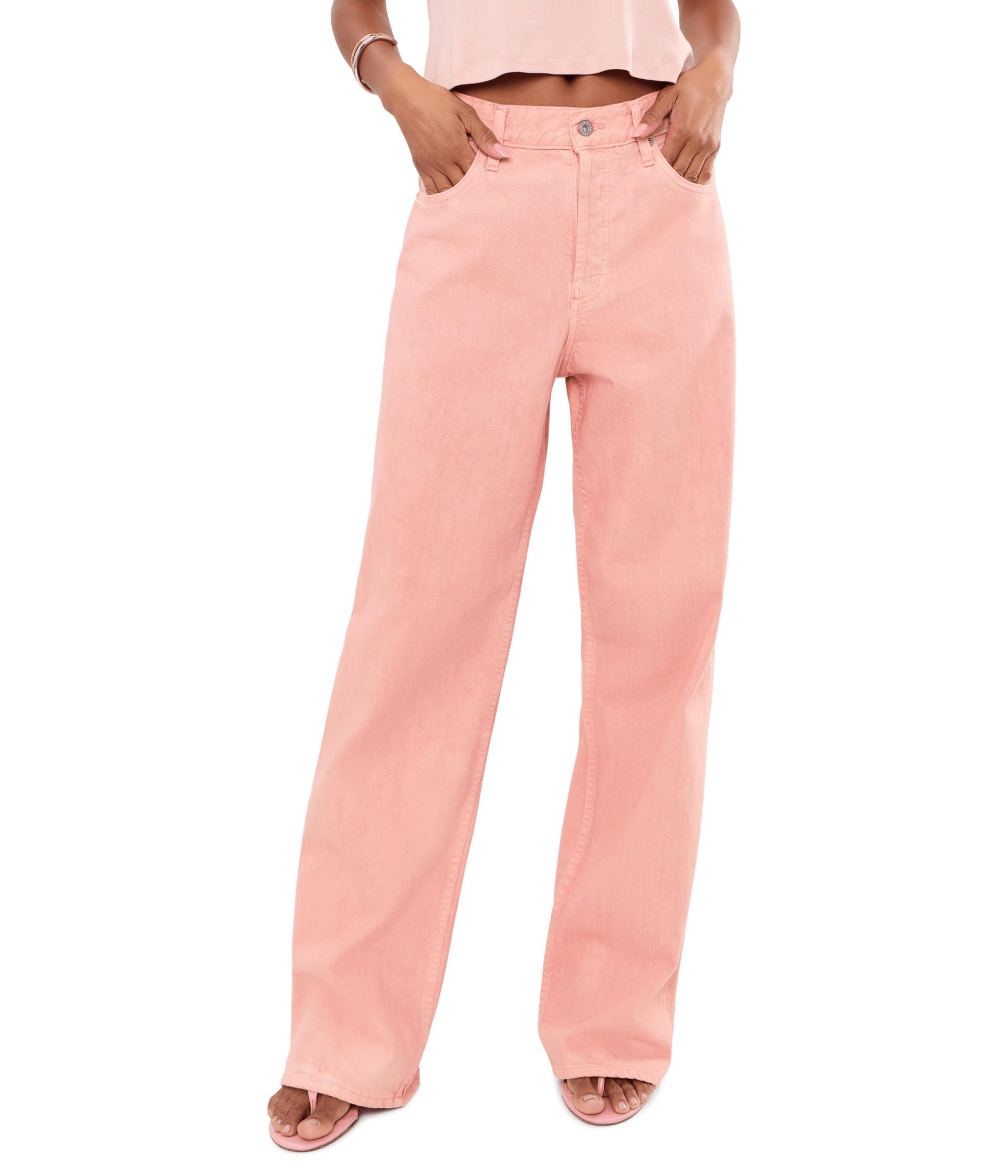 Billie Relaxed Straight в цвете Sulfur Sparkling Rose