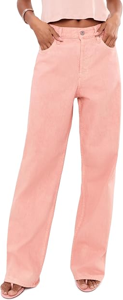 Billie Relaxed Straight в цвете Sulfur Sparkling Rose