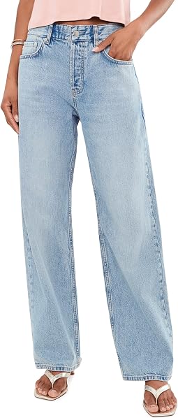 Женские джинсы Billie Relaxed Straight in 14 Years Vintage