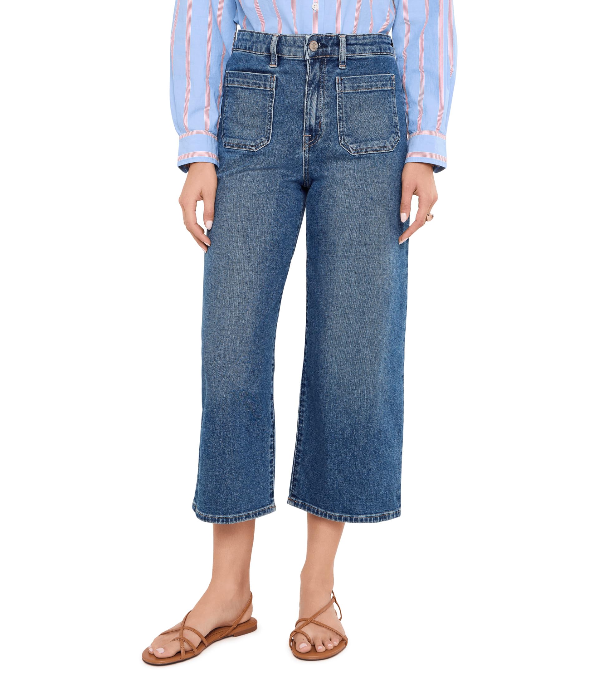 High-Rise Wide-Leg Jeans