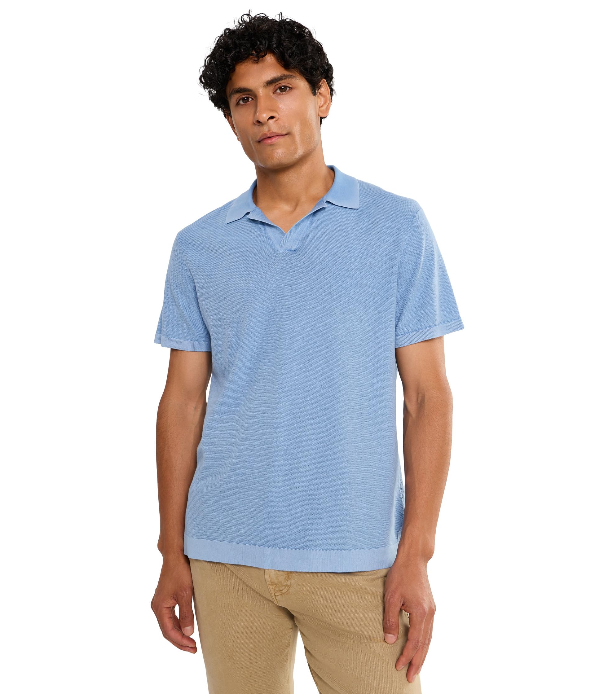 Garment Dye Surf Sweater Polo