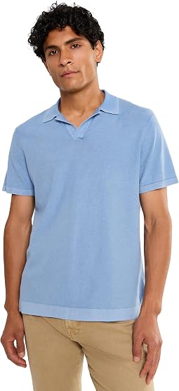 Garment Dye Surf Sweater Polo