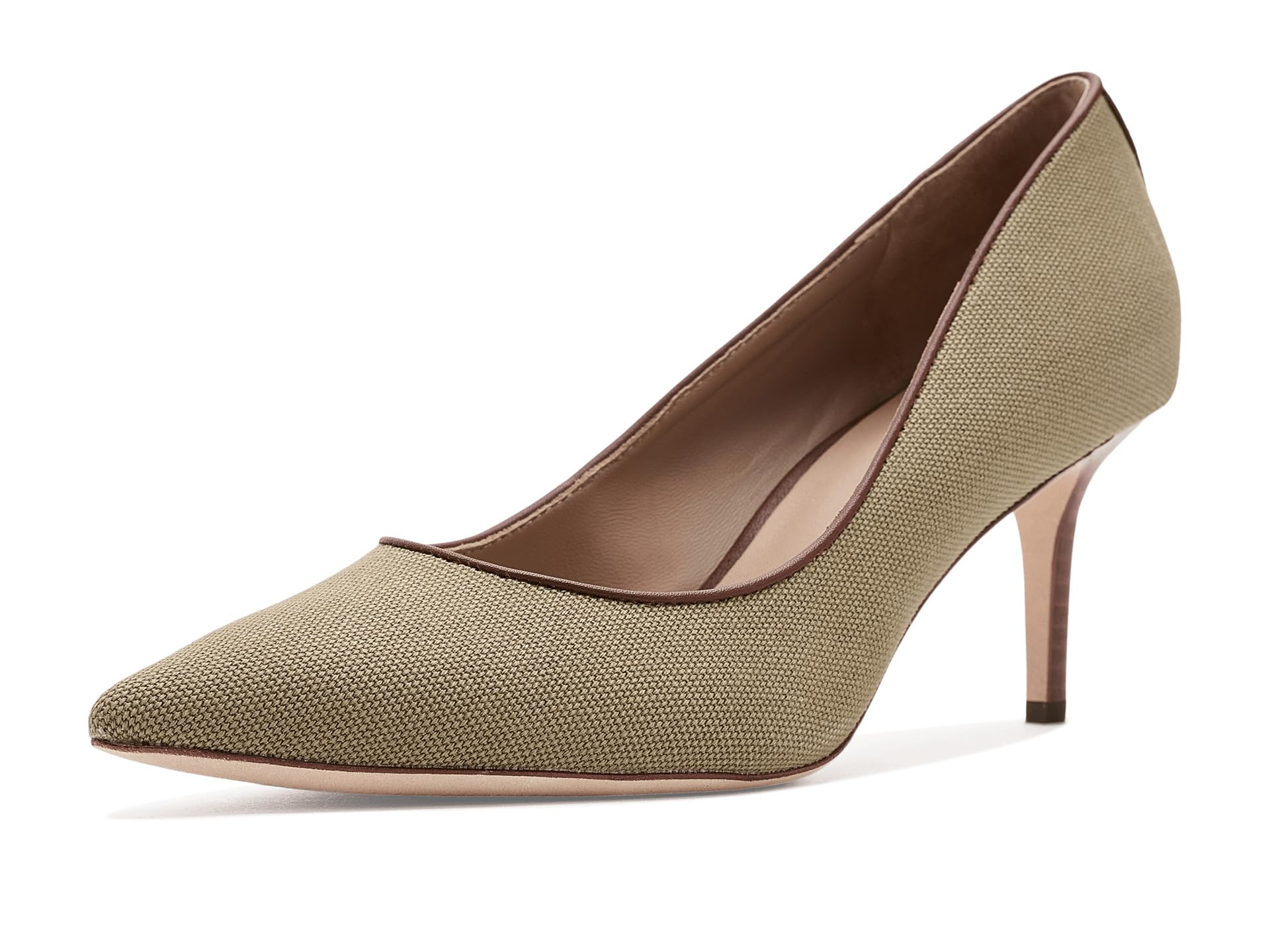 Lanette Washed Canvas Pumps