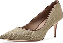 Lanette Washed Canvas Pumps