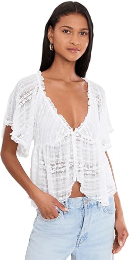 Топ Free People с кружевной отделкой In Your Dreams