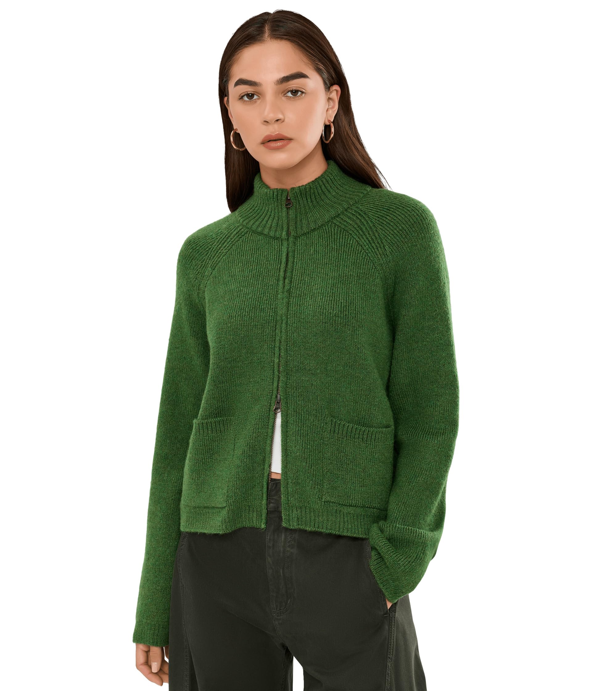 We The Free On It Zip-Up Cardigan