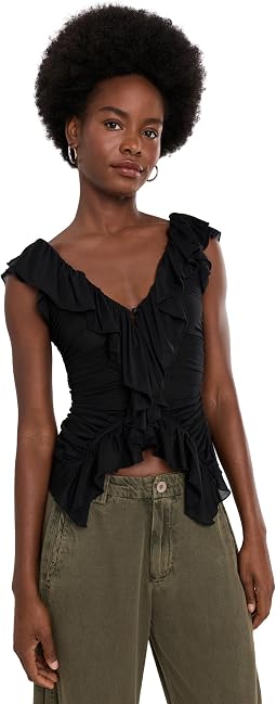 Женская блуза Blythe с рюшами от Free People