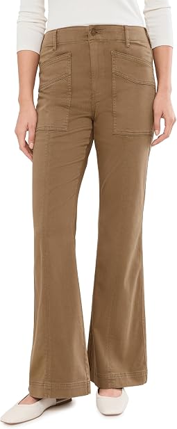 Женские джинсы 32" High-Rise Flare Patch Front Pockets