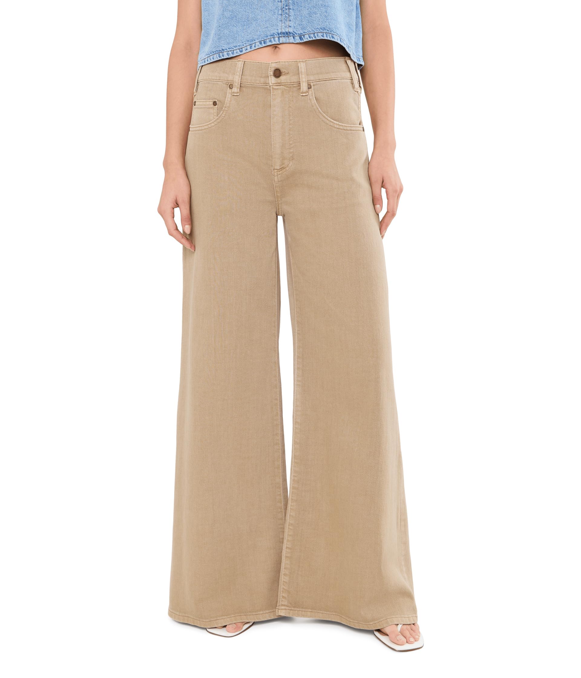 32" Kit High-Rise Relaxed Wide Leg Jeans