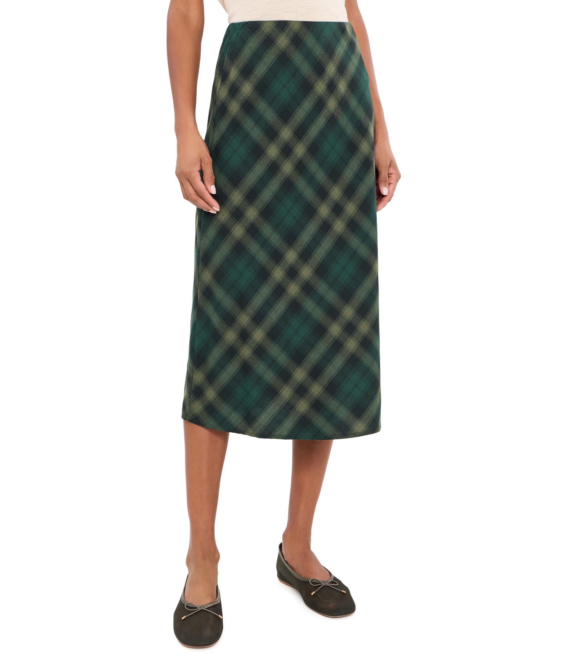 Favorite Plaid Slip Skirt