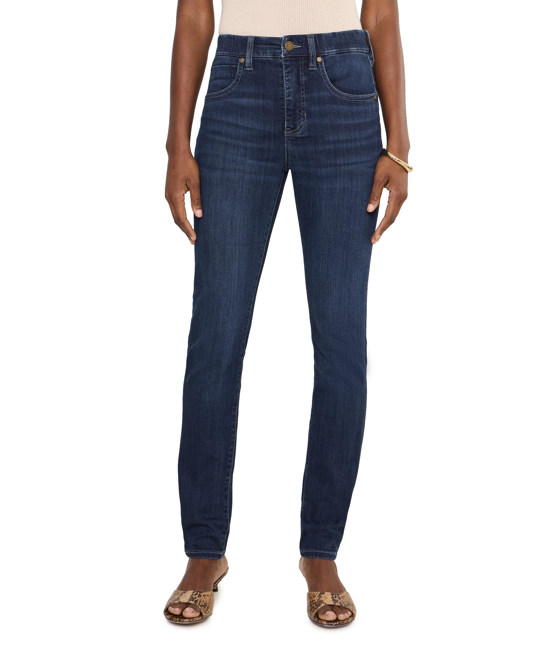 Abby Mid-Rise Comfort Waist Skinny Jeans