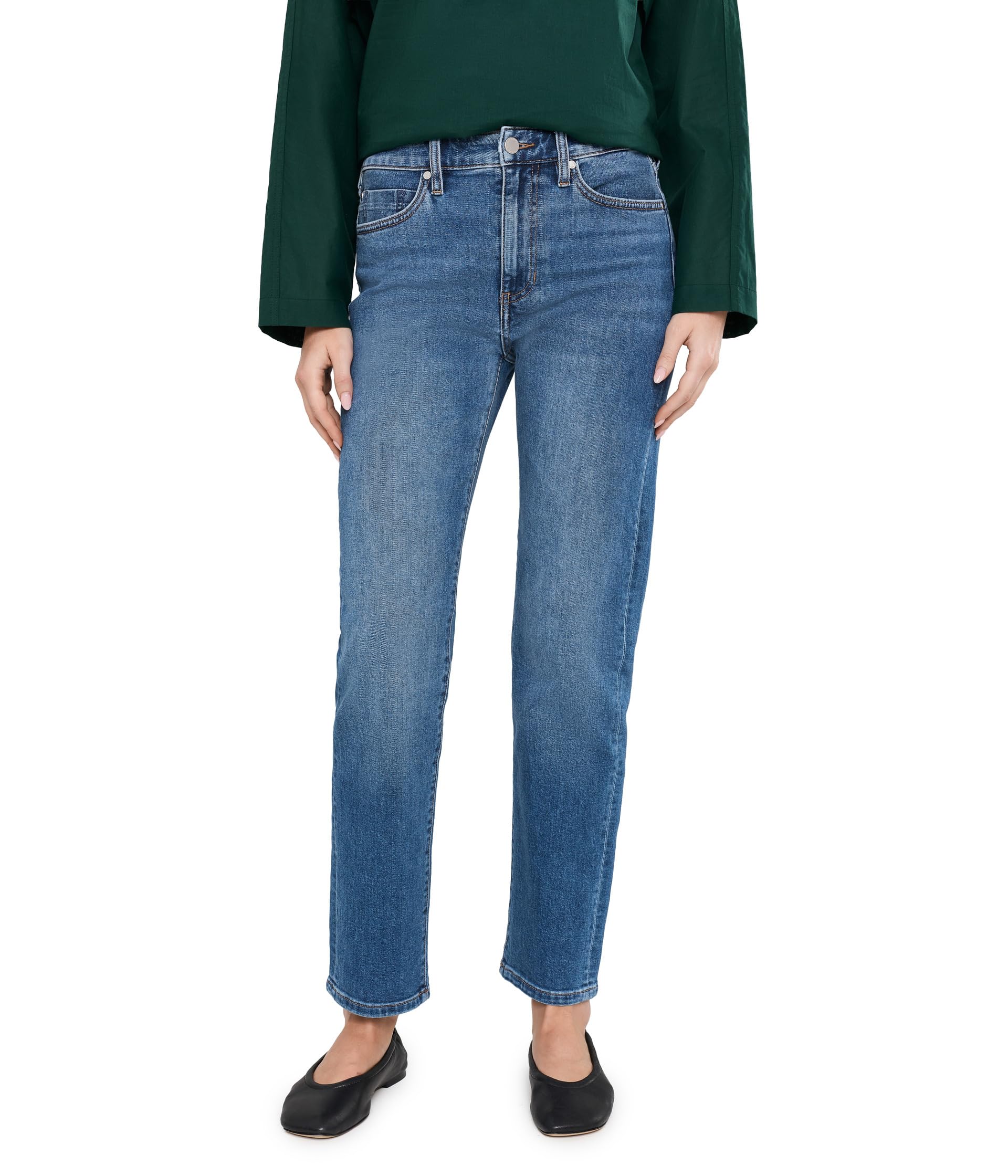 Mid-Rise Rowan Slim Jeans