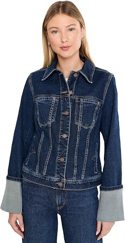 Tall Cuffed Selvedge Trucker Jacket