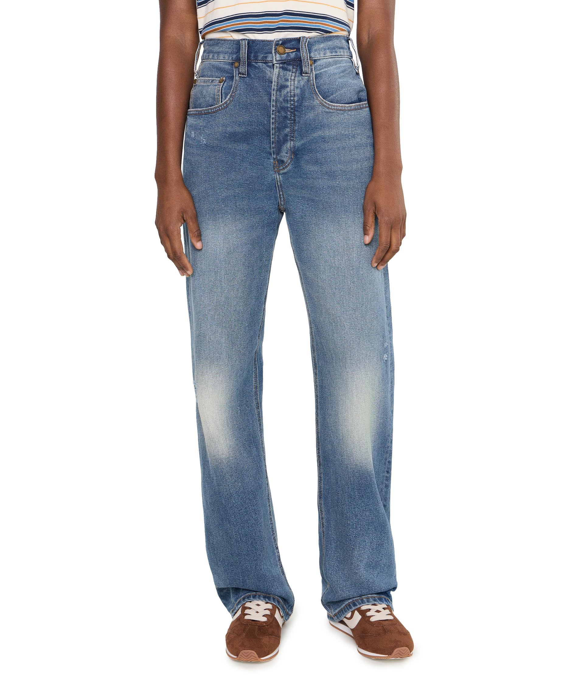 Maisie High-Rise Vintage Straight Jeans