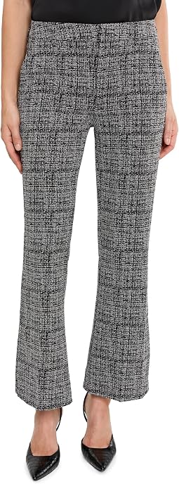 Брюки с разрезом по низу, завышенная талия, Ankle Flare Trousers