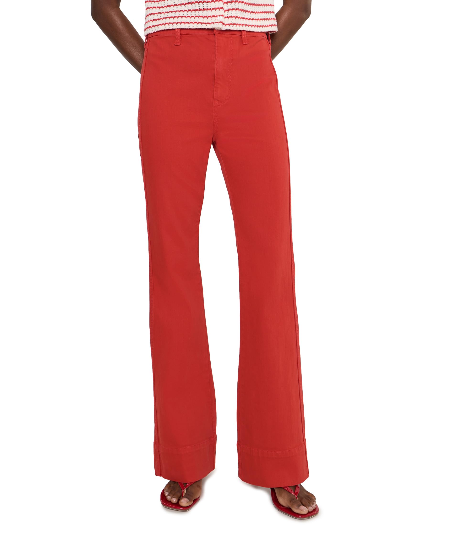 Lucy High-Rise Clean Front Bootcut Jeans