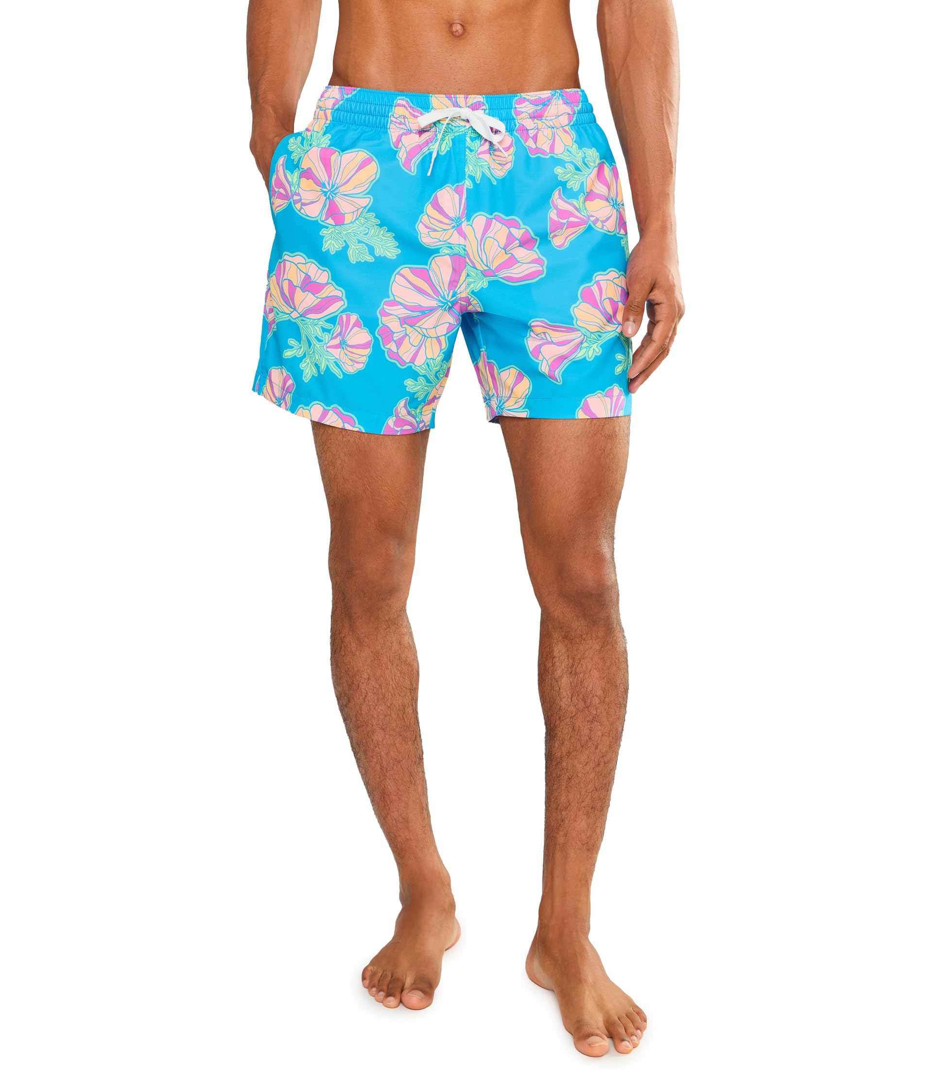 Chubbies The Great Grand Poppy 5.5" (Classic Lined Swim Trunks)