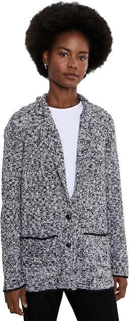 Peruvian Cotton Cloud Notch Collar Jacket