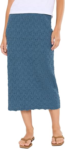Petite Bubble Jacquard Straight Skirt