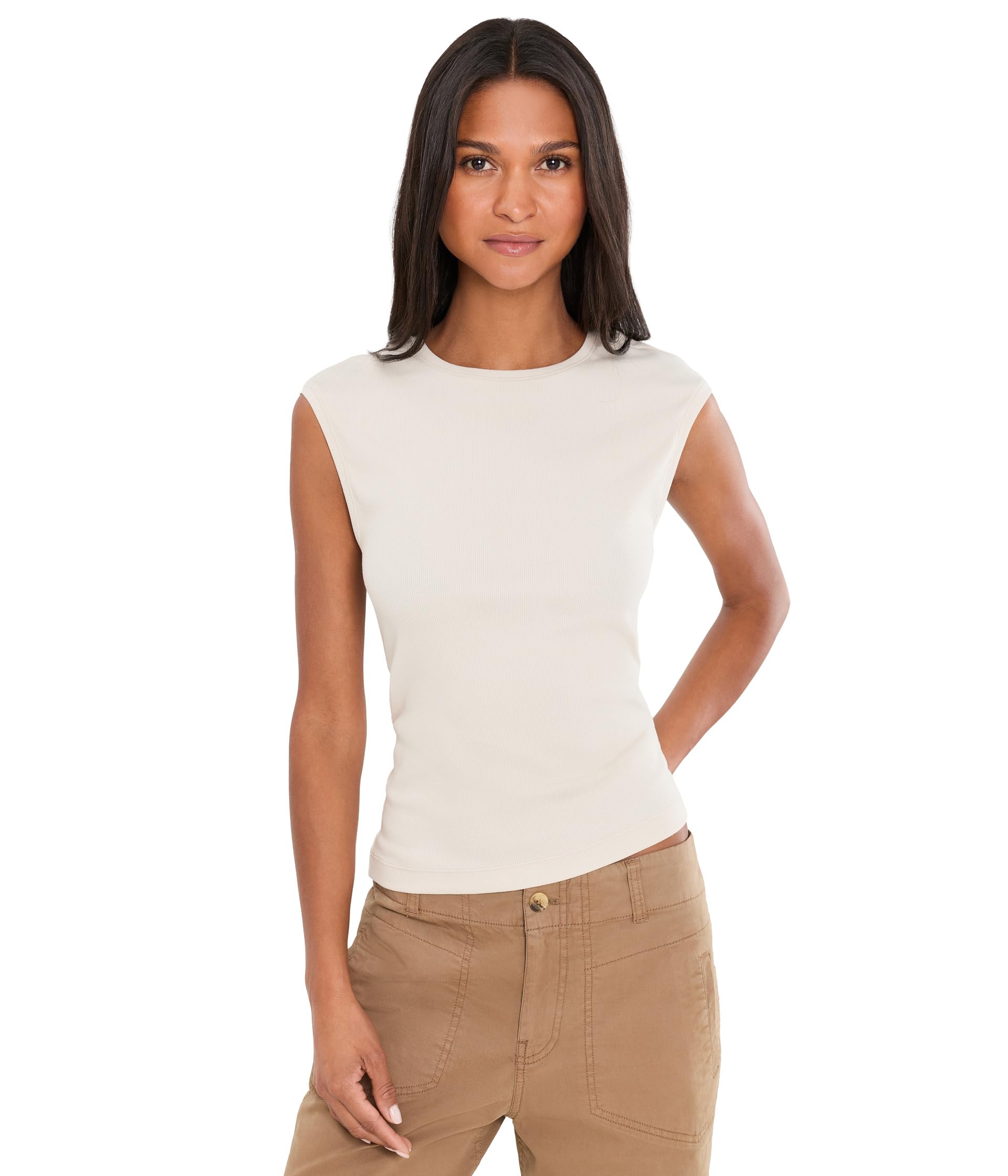 Женский трикотажный топ Perfect Knit Rib Growover