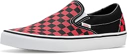 Checkerboard Crimson Haze