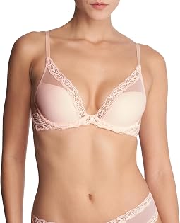 Feathers Contour Plunge