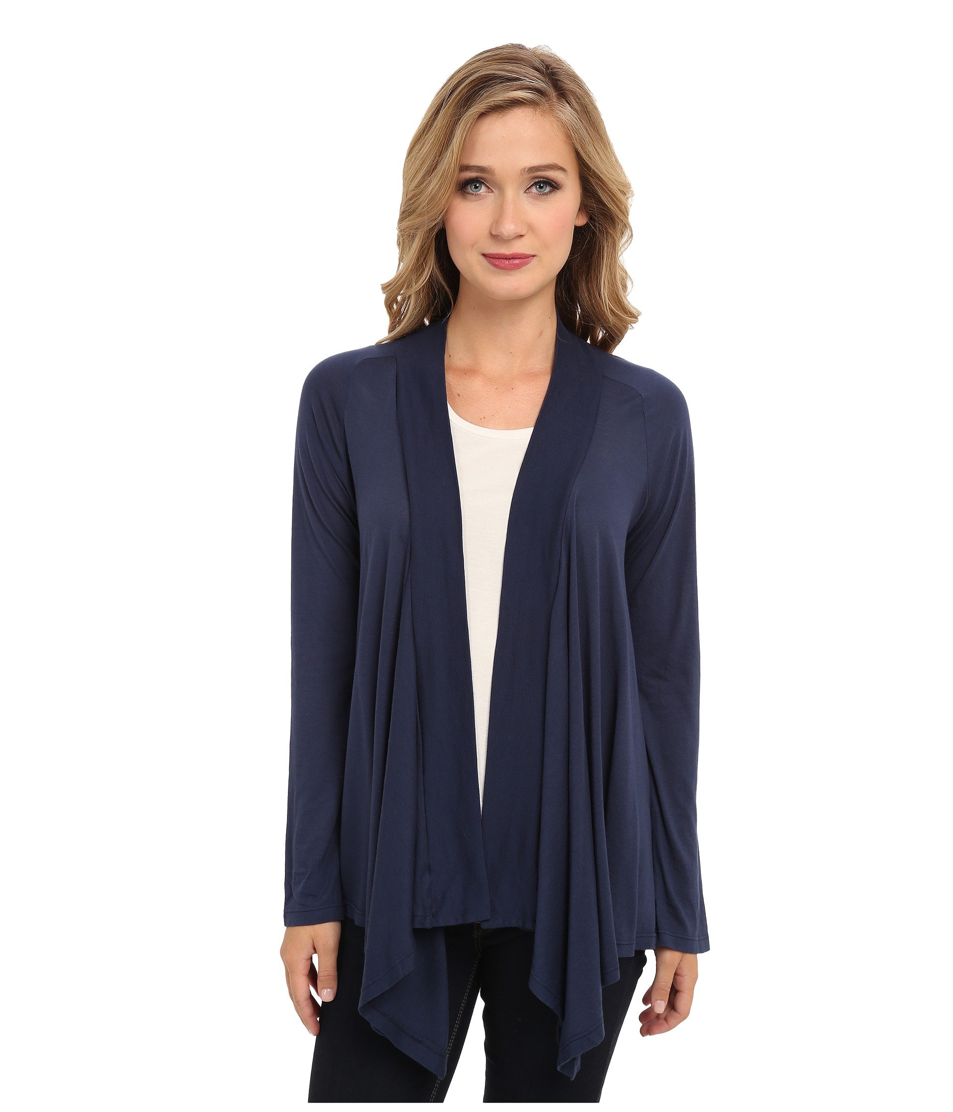 Exclusive Very Light Jersey Drape Cardigan