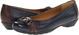Navy/Chocolate Velvet Sheep Nappa
