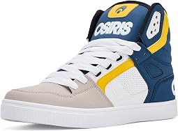 White/Navy/Tan