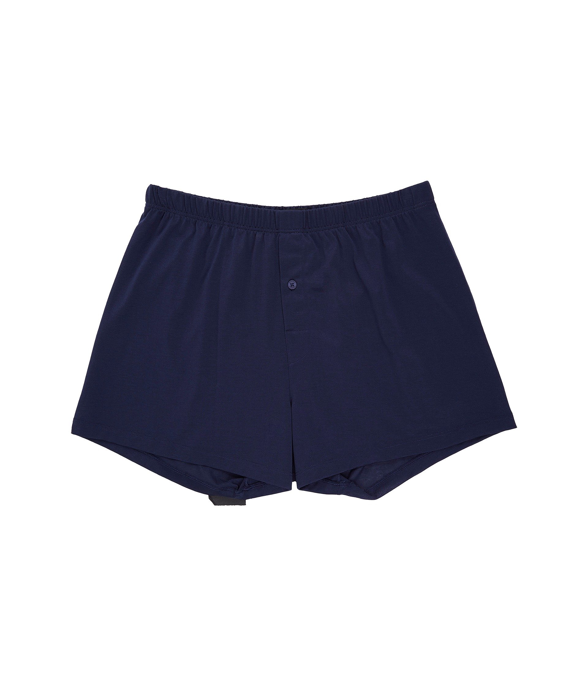 Cotton Sporty Knit Boxers with Button Flys