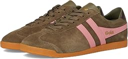 Khaki/Coral Pink/Dark Brown