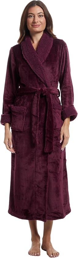 Женский махровый халат Natori 52" Plush Sherpa