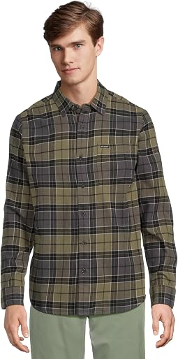 Volcom рубашка Caden Plaid с длинным рукавом