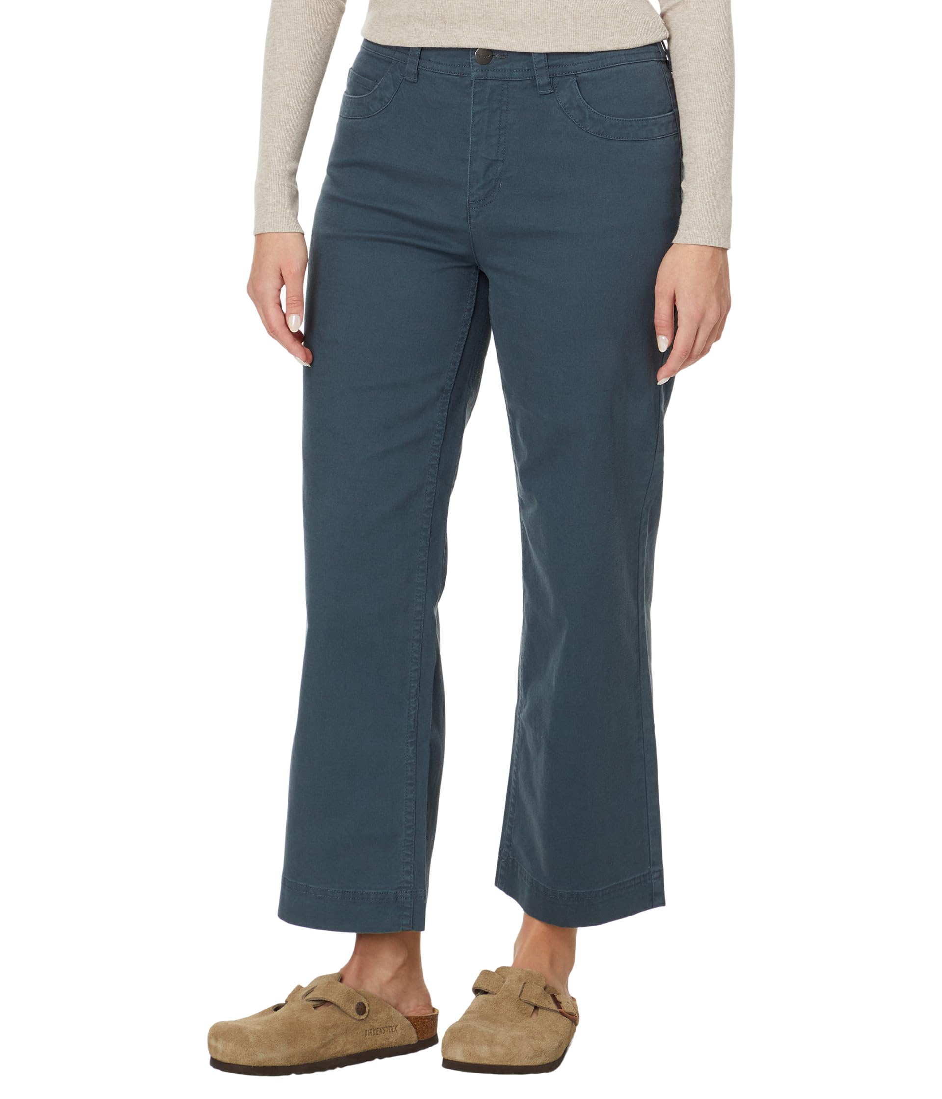 Earthworks Wide Leg Crop Pants