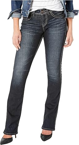Suki Mid-Rise Slim Boot Jeans in Indigo L93616SSX405