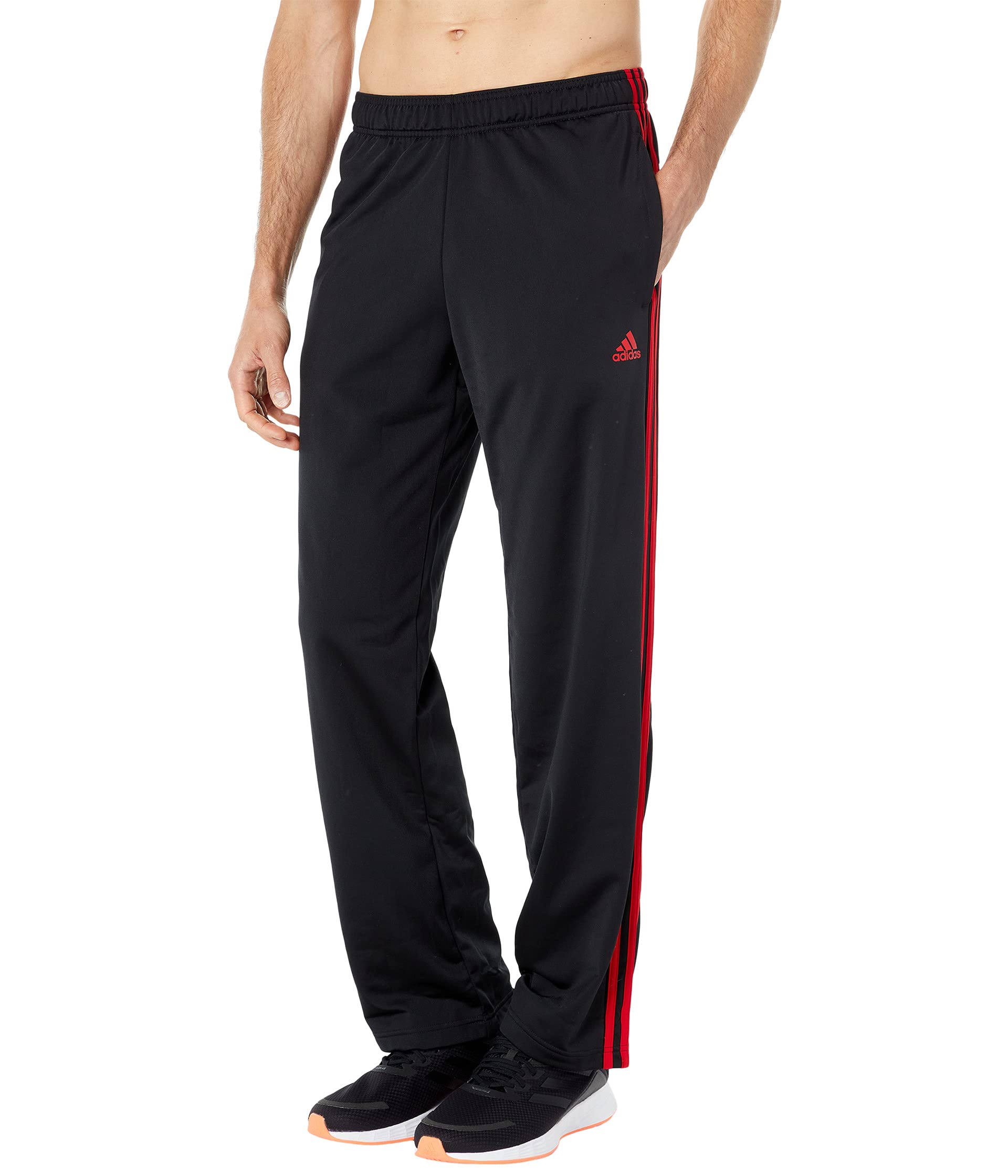Essentials 3-Stripes Tricot Open Hem Pants