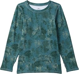 Micro Elite Chamois Print Crew Neck (Little Kids/Big Kids)